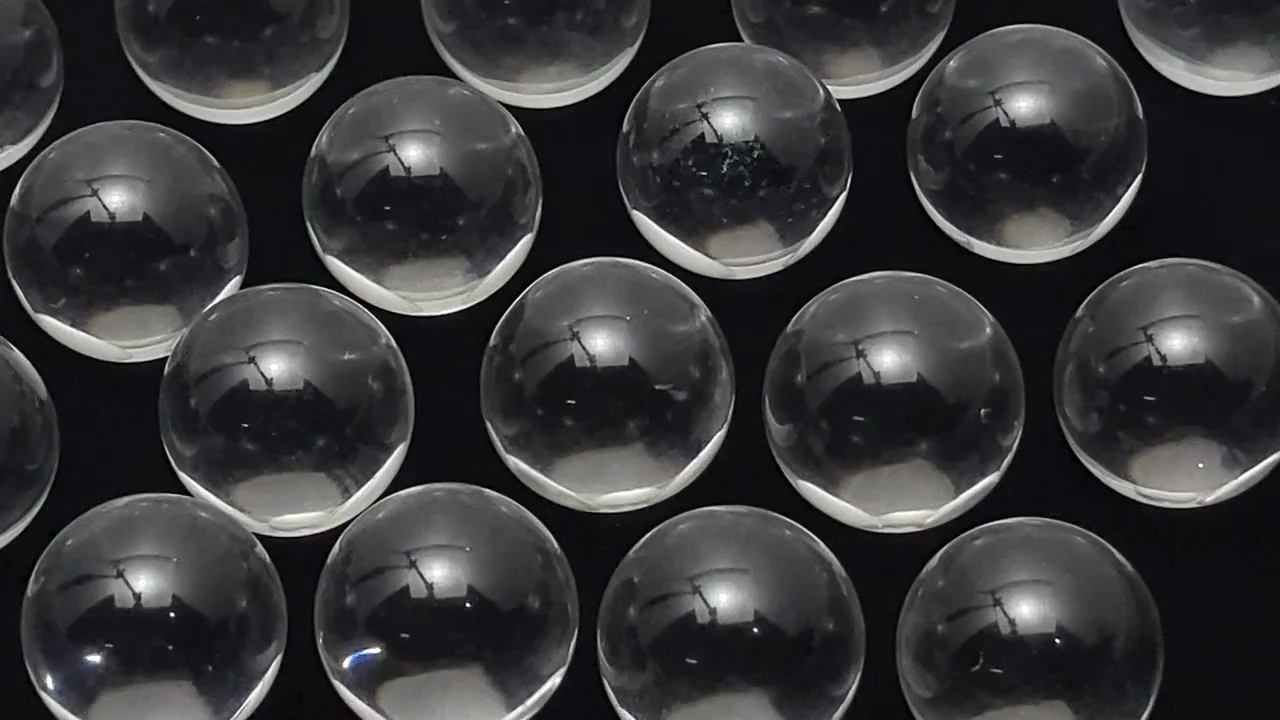 天然クリスタル スフィア・ラウンド17mm 1個｜天然石ビーズの卸問屋