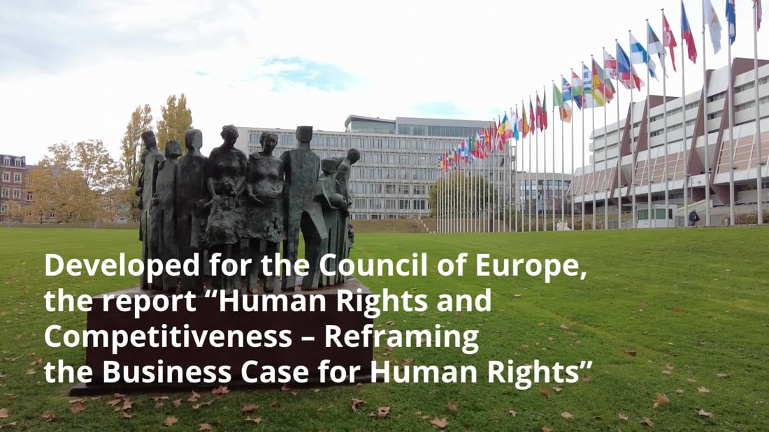 BRAVE Event 2025: Presentation of the report "Human Rights and Competitiveness – Reframing the business case for human rights"