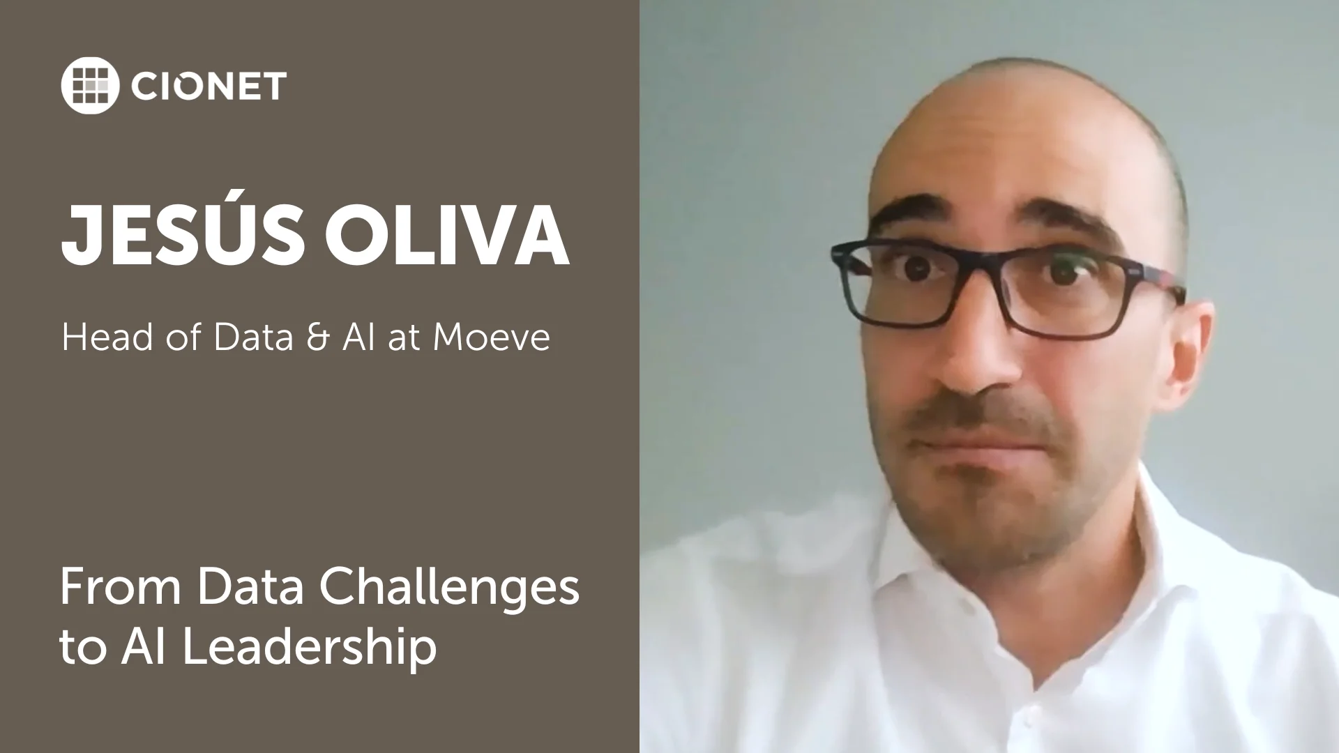 Jesús Oliva, Head of Data & AI at Moeve - From Data Challenges to AI  Leadership