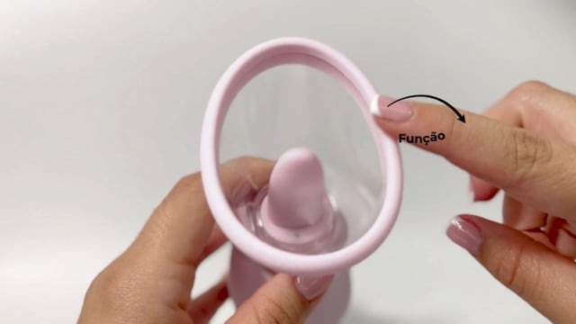 Bomba Automática de Vácuo para Vulva e Seios com Licking Boost