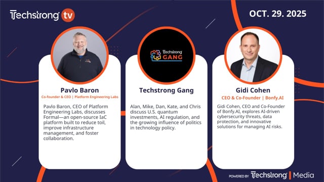 Techstrong TV October 30, 2025