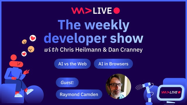WeAreDevelopers LIVE – AI vs the Web & AI in Browsers