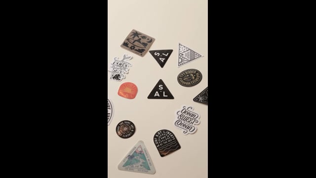 PACK DE ADESIVOS - STICKERS FROM THE SEA