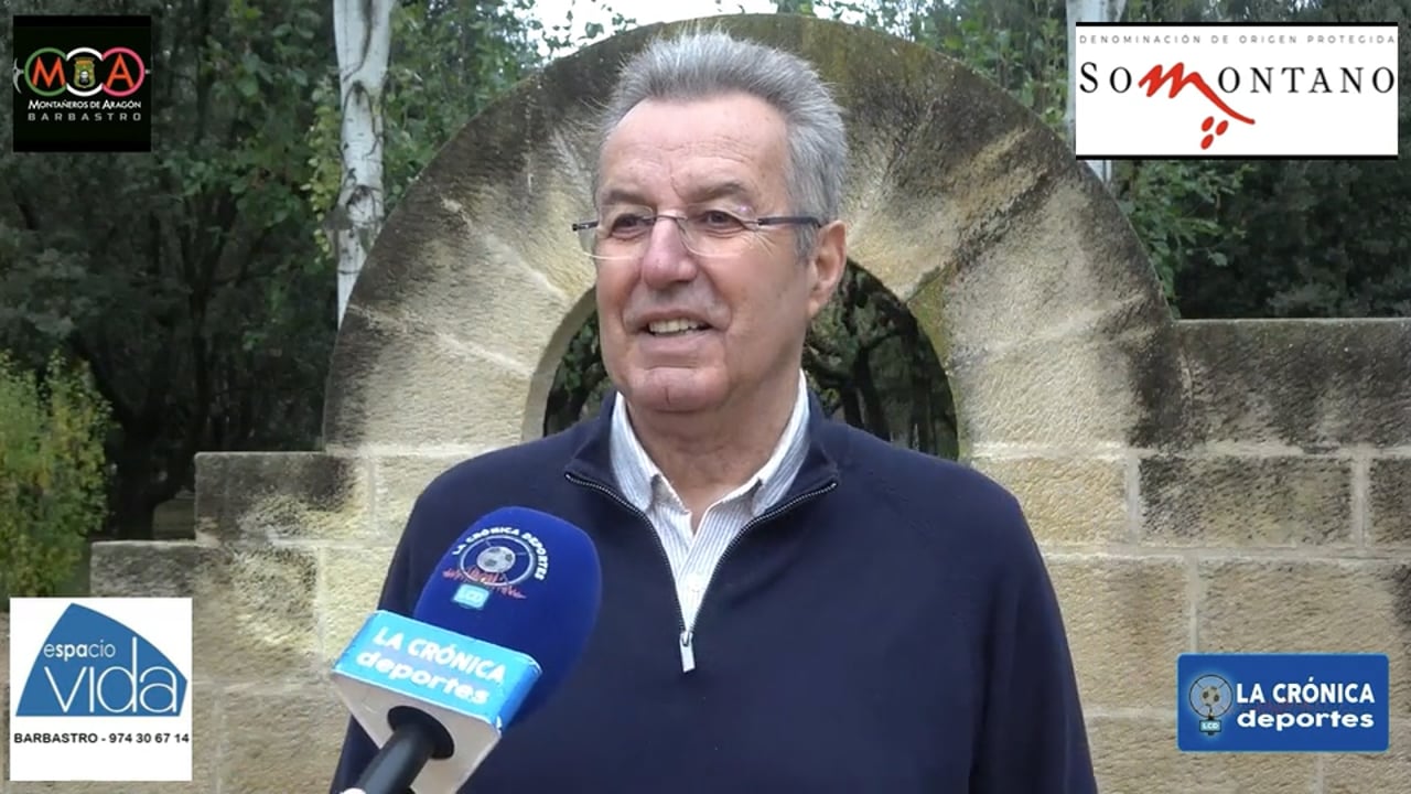 PEDRO SOLANA (Responsable de Medios de Montañeros de Aragón en Barbastro) Hablamos de las últimas y más destacadas actividades y de lo mucho que nos espera en próximas fechas para el club montañero Barbastrense.