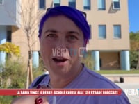 La Samb vince il derby: scuole chiuse alle 12 e strade bloccate