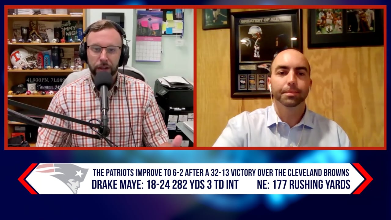 The Patriots move to 6-2 with a 32-13 win over the Browns | Straight Facts Homie Season 12 Episode 10