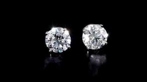5.00 ct. t.w. Lab-Grown Diamond Stud Earrings in Platinum