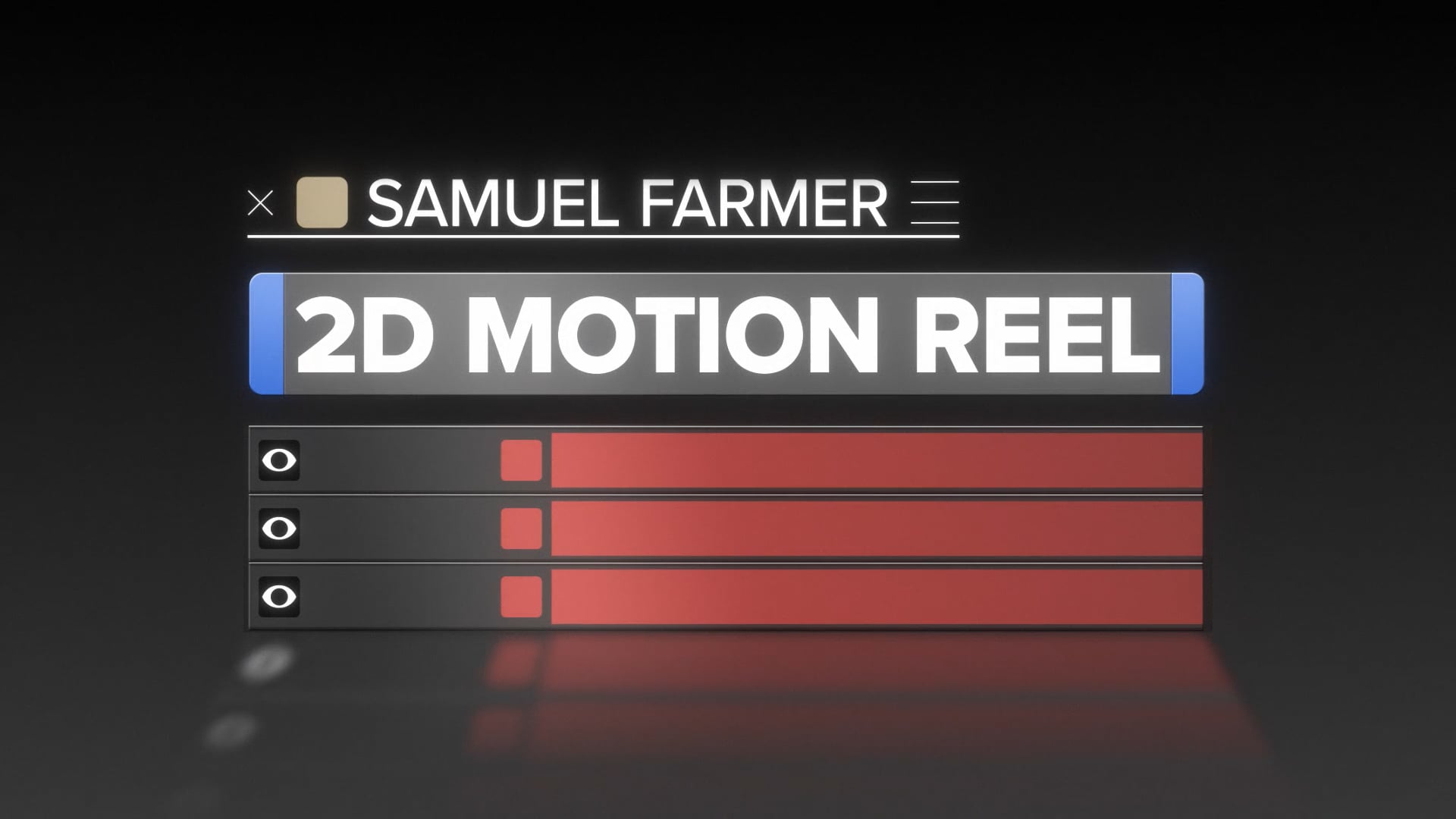 2D Motion Reel - 2025