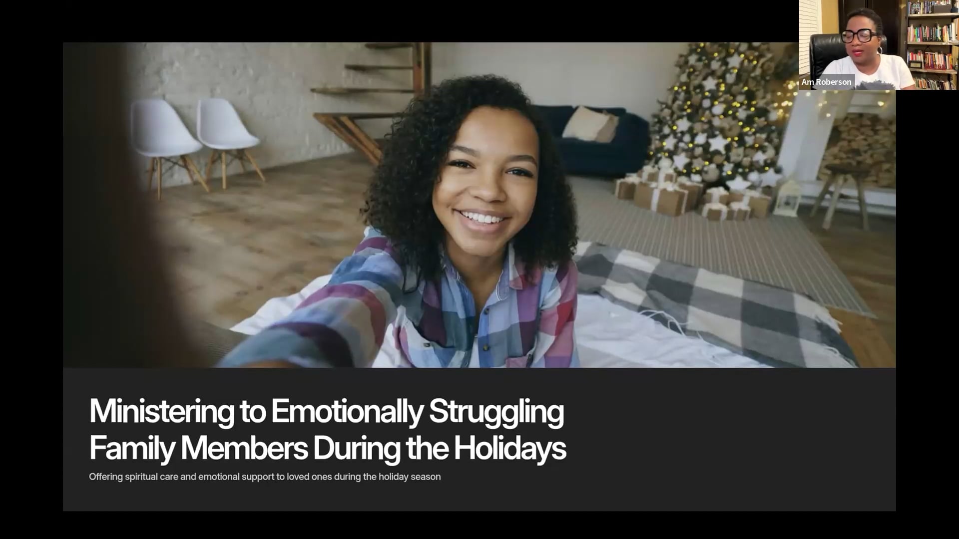 Ministering to Emotionally Struggling Family Members During the Holidays