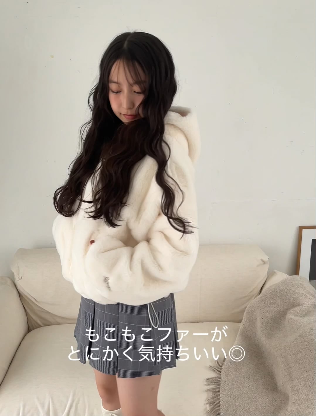 おうちで洗える】モコモコファーフーディ－ | [公式]レピピアルマリオ