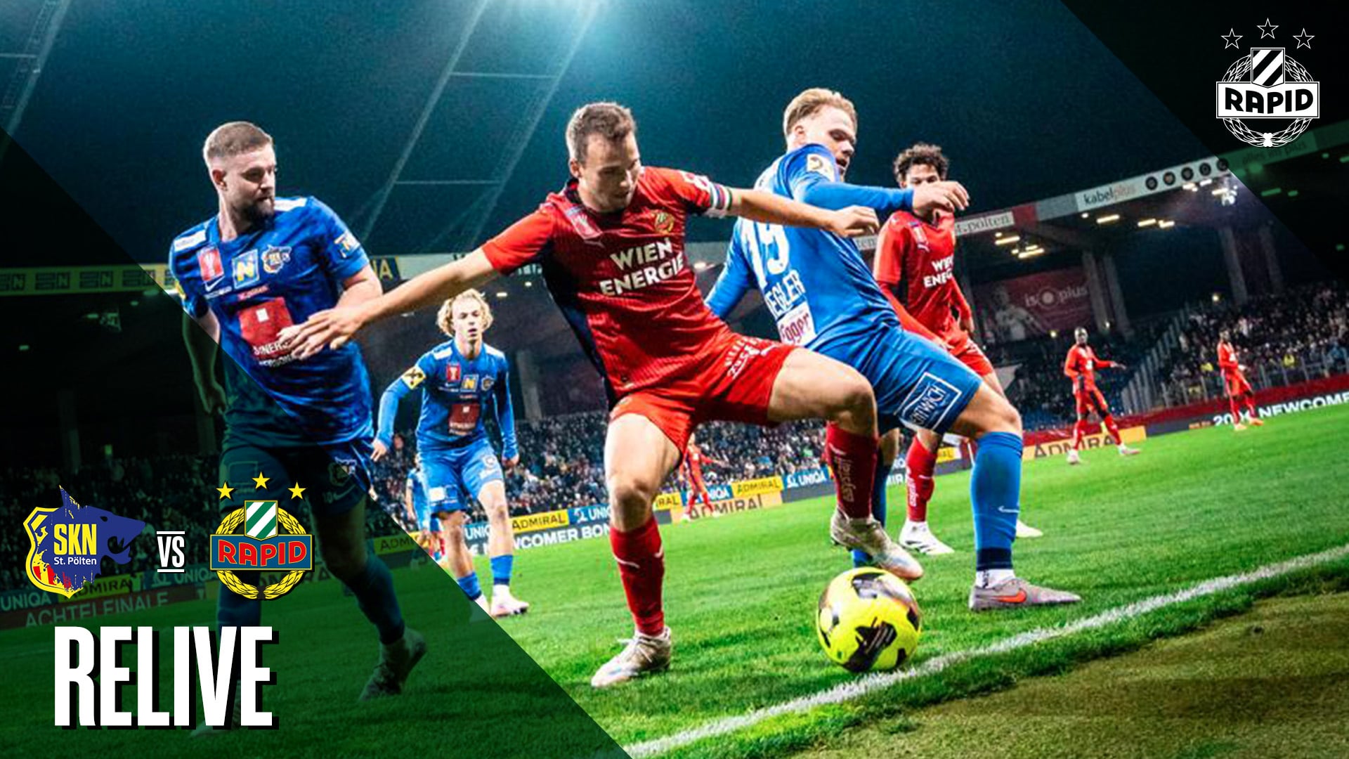 Relive: SKN ST. Pölten – SK Rapid | 29.10.2025