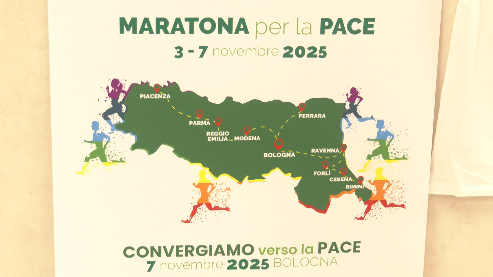 Cisl, una staffetta di cinque giorni e 300 km per dire ‘no’ a tutte le guerre