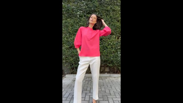 Blusa Algodão Coral Luiza CB