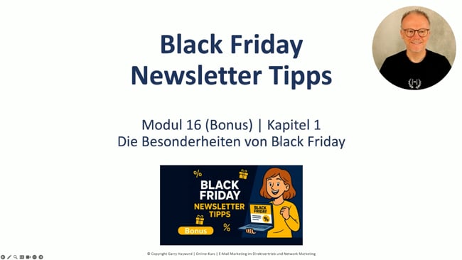 Besonderheiten Black Friday