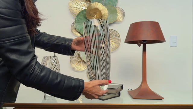 Par de Vasos 54 e 55 MS Fenício Preto e Branco