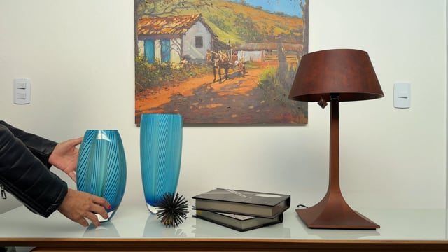 Vaso 54 MS Fenício Água-marinha