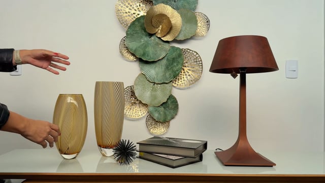 Vaso 55 MS Fenício Âmbar Leitoso