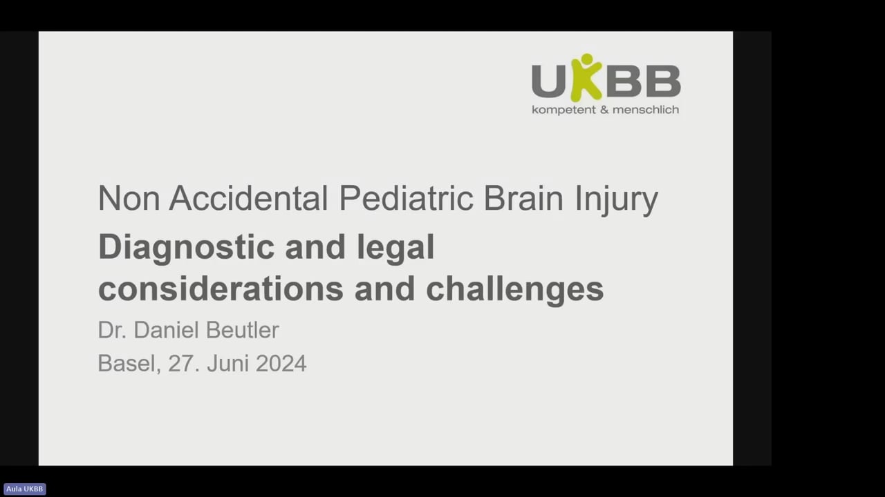 Non Accidental Pediatric Brain Injury; Diagnostic and Legal Considerations and Challenges