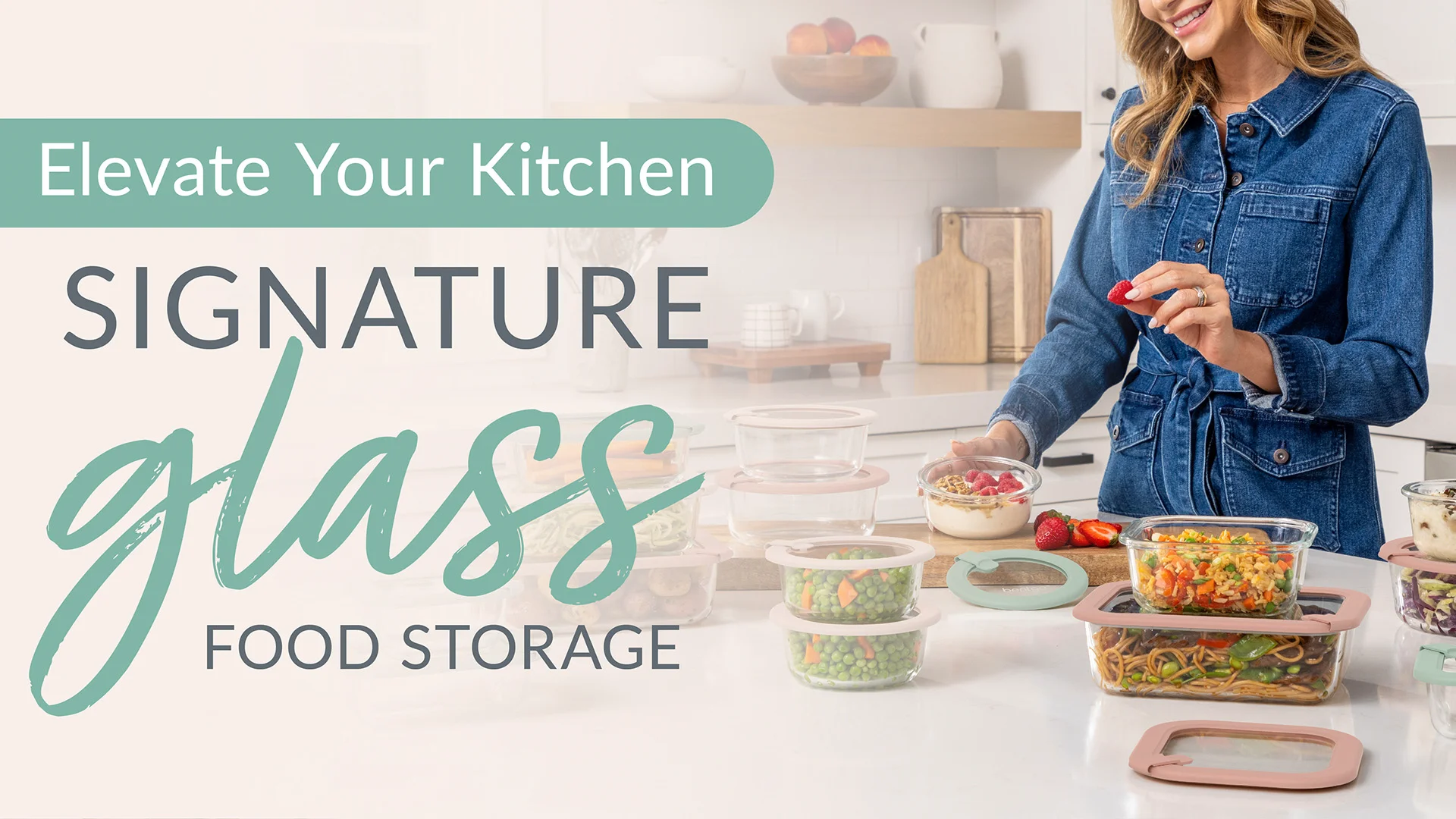 Bentgo® Signature Glass Food Storage Set (18-Piece)