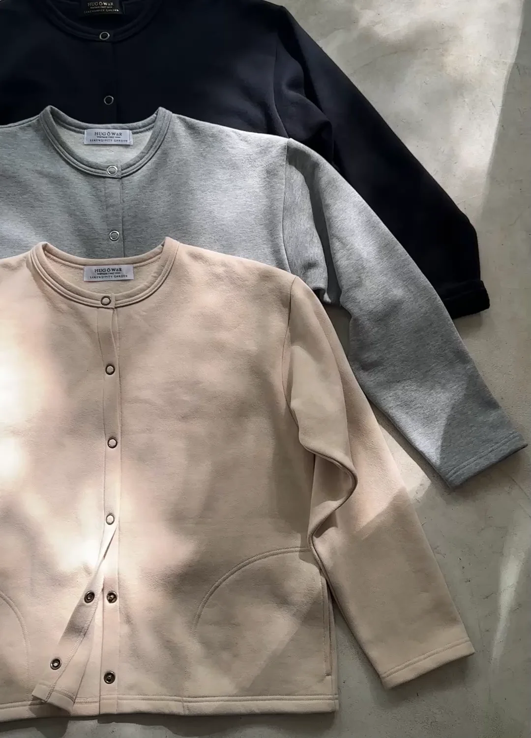 新品　HUG O WaR ハグオーワー　リングドットカーディガン ハグオーワー⭐︎ リングドットカーディガン