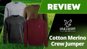 Lyle and Scott Cotton Merino Crew Jumper 