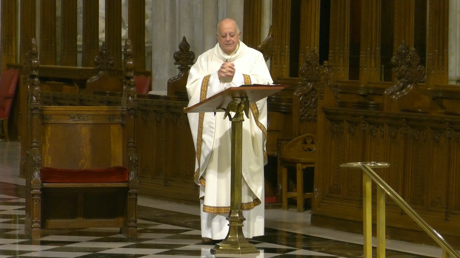 Mass from St. Patrick's Cathedral - October 31, 2025