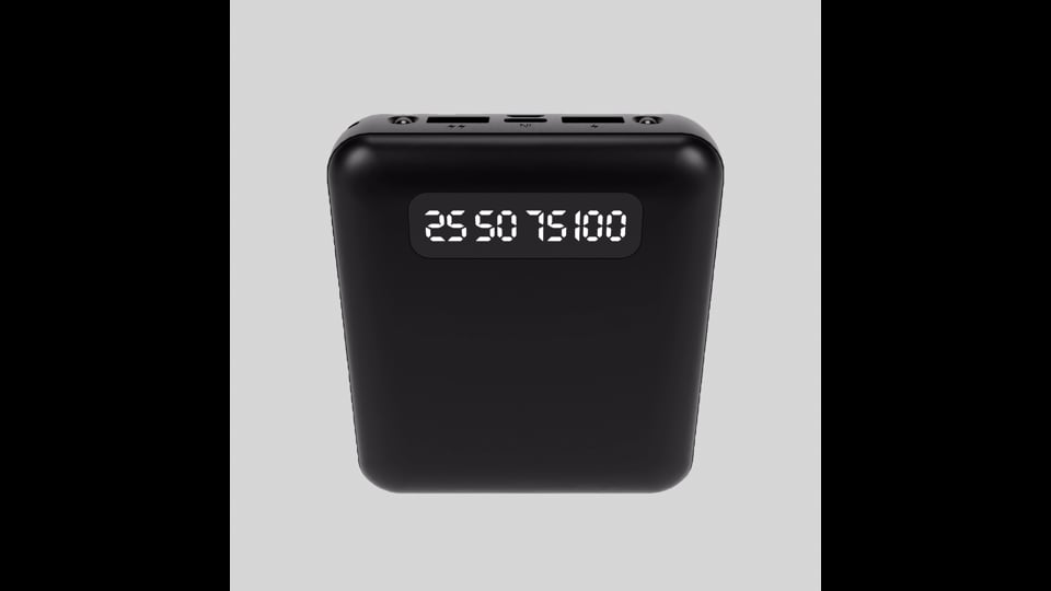 BATTERIE DE SECOURS PERSONNALISÉE 10000 MAH 3 EN 1 'RUKI'