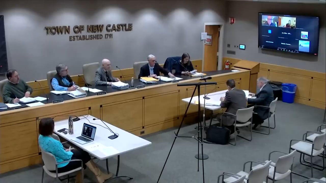 Town of New Castle Zoning Board Meeting 10/29/25