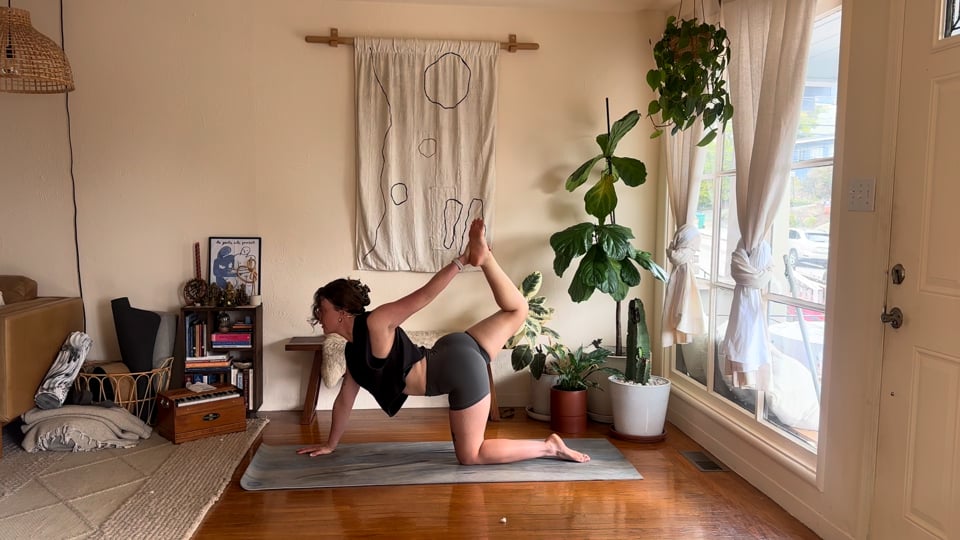 A Little Midday Magic, a 20-minute short yoga class with Haley Havelock