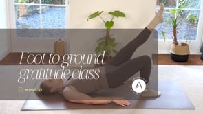 272: Foot to ground gratitude class