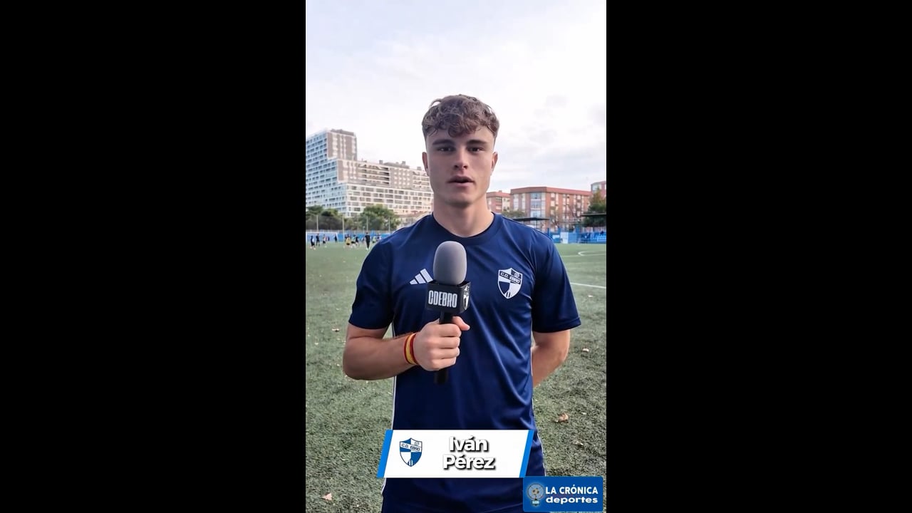 LA PREVIA / CD Ebro - SD Eibar B / IVÁN PÉREZ (Jugador Ebro) Jor. 9 - Segunda Rfef / Gr 2 / Fuente: Instagram CD Ebro