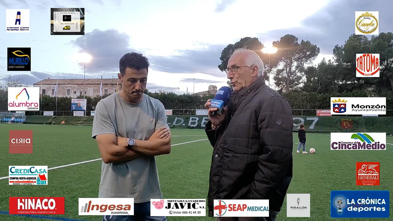 DANIEL  BRUNA (Entrenador Belchite 97) Belchite 97 0-3 At.Monzón Alumbra / J 9 / 3ª RFEF