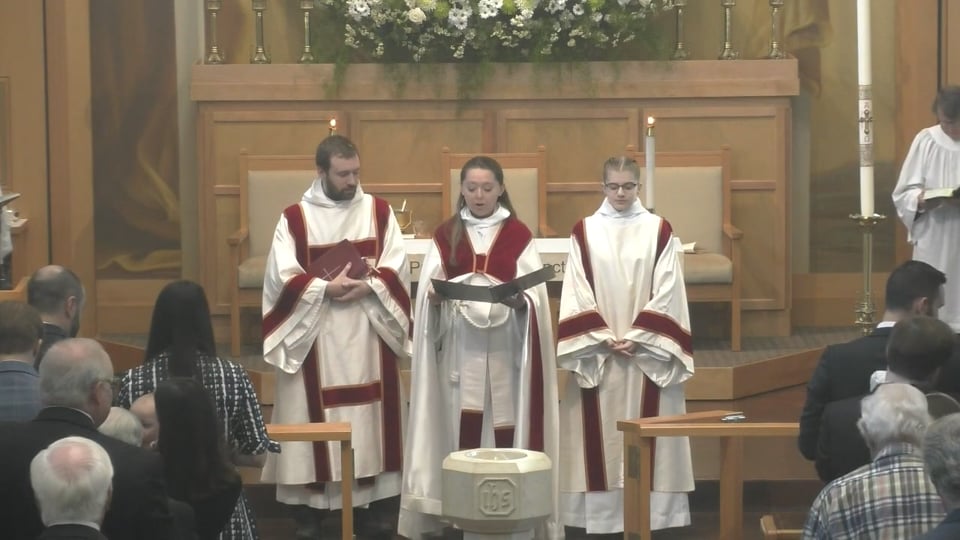 All Saints' Sunday 2025 Baptisms