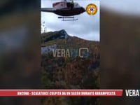 Ancona - Scalatrice colpita da un sasso durante arrampicata