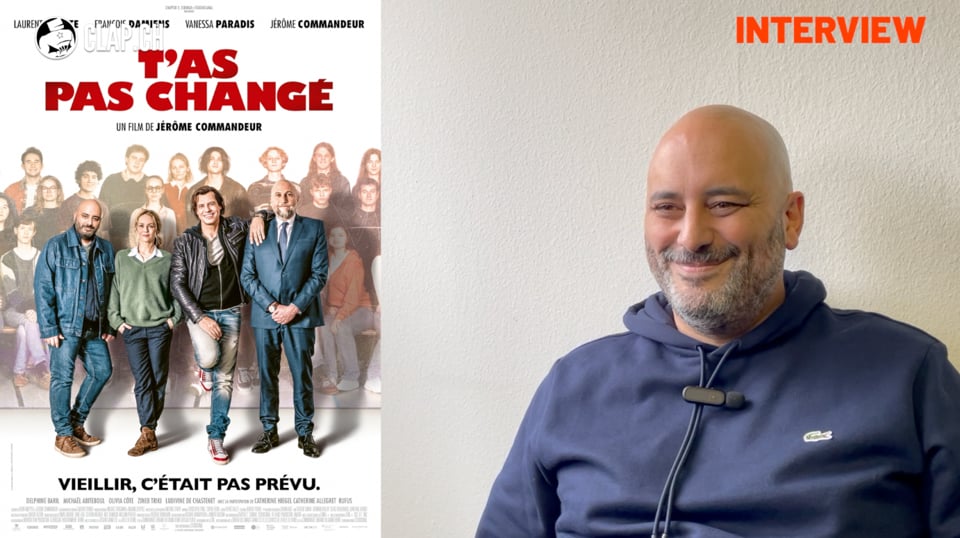 «T’as pas changé»: interview de Jérôme Commandeur