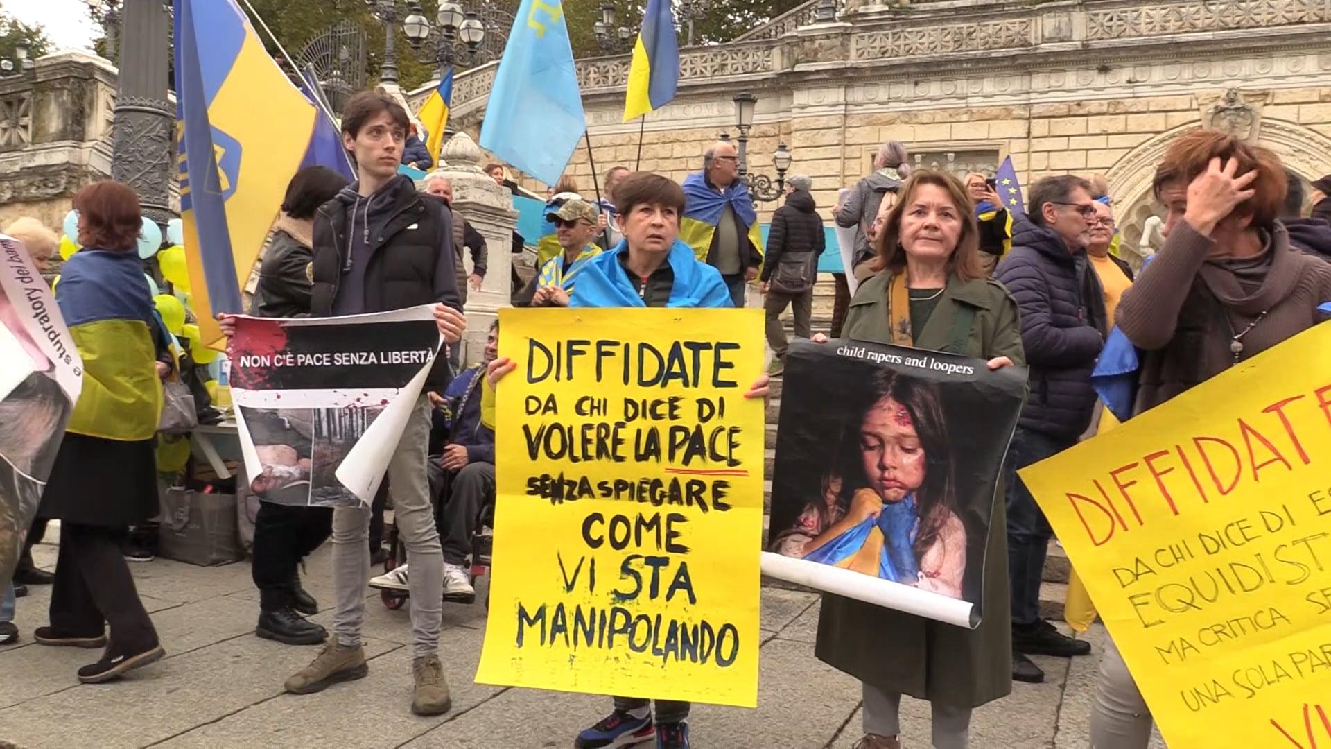 Manifestazione pro Ucraina, Merola: “Brutale aggressione di Putin”