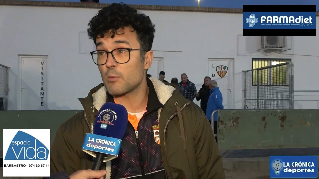 SANTIAGO BELÍO (Entrenador At Ranillas) CD Altorricón 4-1 At Ranillas / Jor. 8 - Preferente Gr 1