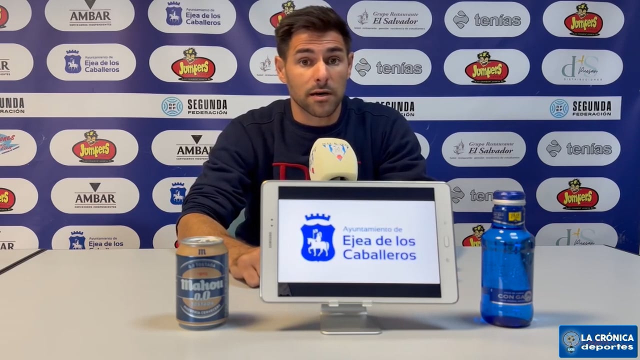 LUSO DELGADO (Entrenador SD Ejea) SD Ejea 2-0 Deportivo Alaves B / Jor. 9- Segunda Rfef / Gr 2 / Fuente: Facebook SD Ejea