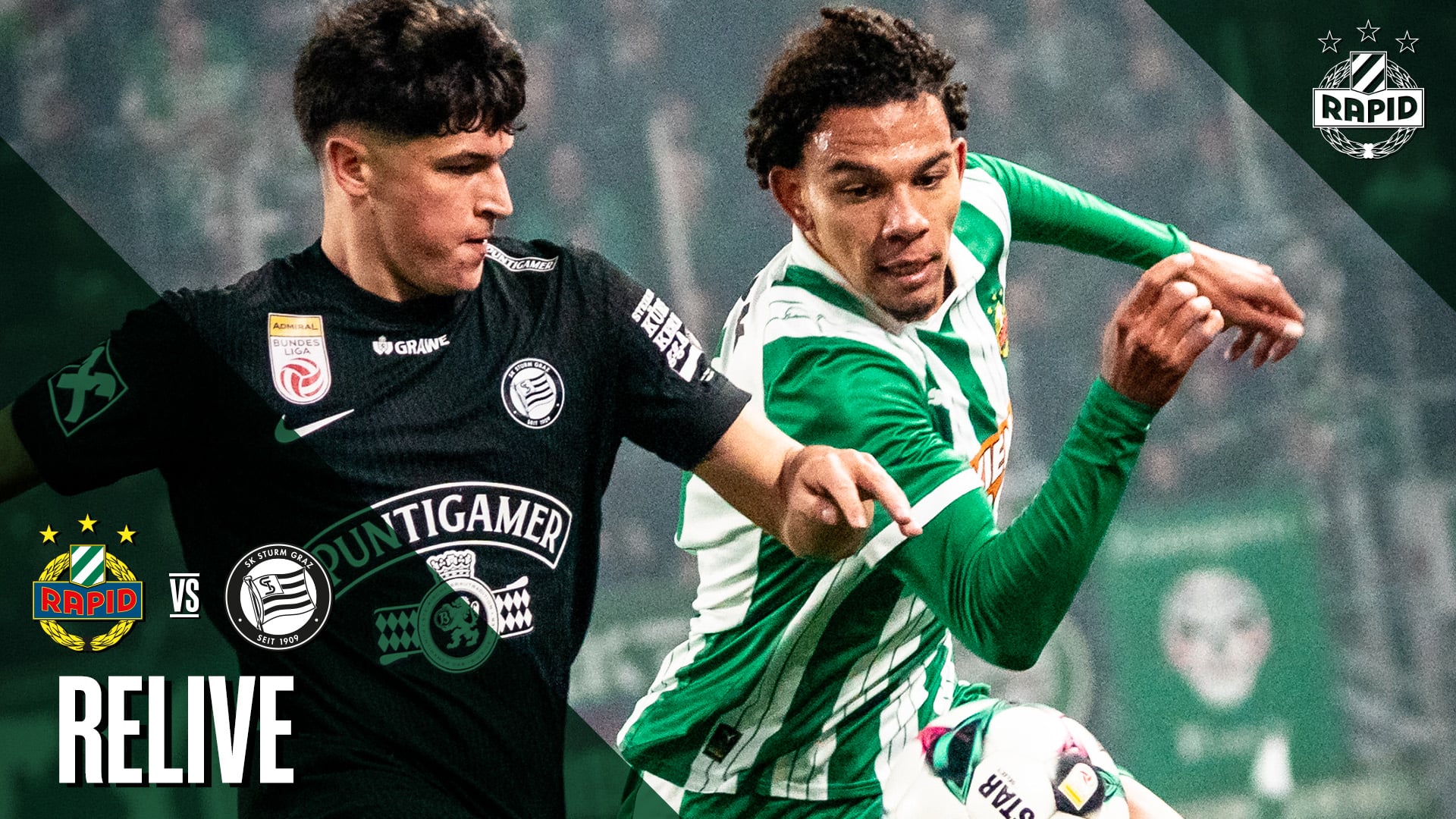 Relive: SK Rapid – SK Sturm Graz | 2.11.2025