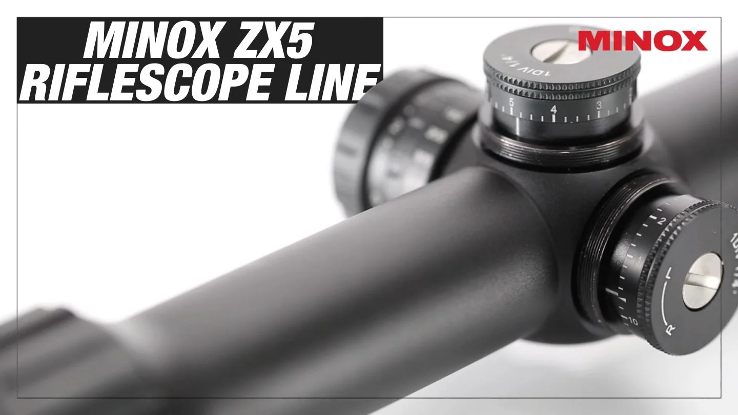 Minox ZX-5 5-25x56 BDC Reticle NZ - Rifle Scopes by Gun City