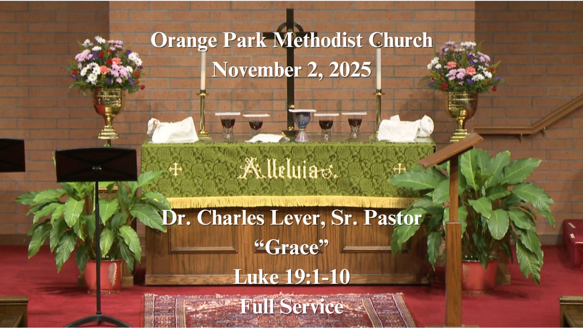November 2, 2025 Full Service