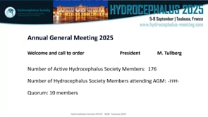 Welcome and call to order-Mats Tullberg