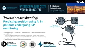 Toward smart shunting: Predicting position using AI in patients undergoing ICP monitoring-Emalee Burrows