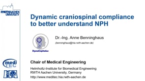 Dynamic craniospinal compliance to better understand NPH-Anne Benninghaus