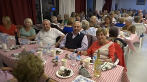 El Casal del Jubilat de l'Escala celebra la Castanyada amb 140 socis