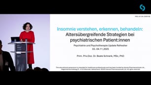 Insomnie verstehen, erkennen, behandeln: Altersübergreifende Strategien bei psychiatrischen Patient:innen