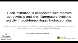 T-cell infiltration is associated with reactive astrocytosis and proinflammatory cytokine activity-Maria Garcia-Bonilla