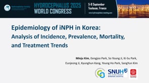 Epidemiology of iNPH in Korea:Analysis of Incidence, Prevalence, Mortality and Treatment Trends-Minju Kim