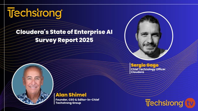 Sergio Gago discusses Cloudera's State of Enterprise AI Survey Report