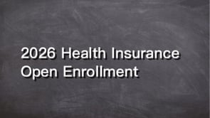 2026 Health Insurance Open Enrollment